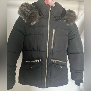 How Dare U Girls Puffer Coat